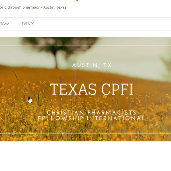Christian Pharmacists Fellowship International - Student Chapter of UT Austin
